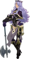 Artwork of Camilla from Super Smash Bros. Ultimate that has been slightly edited from her normal artwork.