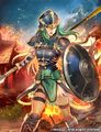 Artwork of Nephenee from Fire Emblem Cipher.