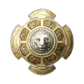 Artwork of the Ochain Shield from Warriors: Three Hopes.
