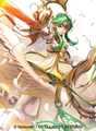 Art of Elincia from Fire Emblem Cipher.