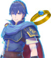 Portrait render of Marth from Engage.
