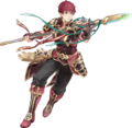Artwork of Lukas: Sharp Soldier from Heroes.