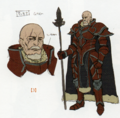 Concept artwork of Massena from Echoes: Shadows of Valentia.
