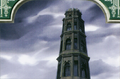 Artwork of the Bragi Tower from the Fire Emblem Trading Card Game.