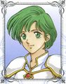 Portrait artwork of Karin from Thracia 776 Illustrated Works.