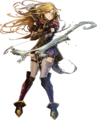 Artwork of Clarisse from Heroes.