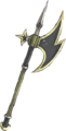 Concept art of the Bolt Axe from Tellius Recollection: Volume 1.