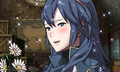 CG image of Lucina's S-rank support with a male Robin in Awakening.