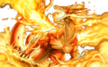 Artwork of the Fire Dragon from The Blazing Blade.