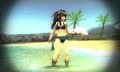 Female Sorcerer swimwear in this chapter, as modeled by Tharja.