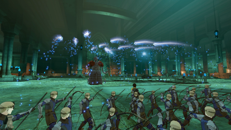 File:Ss fe16 arrows raining down upon golem.png