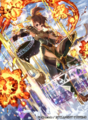 Artwork of Delthea, as a Priestess from Fire Emblem Cipher.