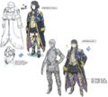 Concept artwork of male and female Grandmasters from Awakening.