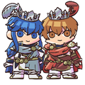Seliph in an artwork of Leif: Destined Scions.