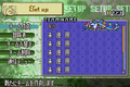 Managing the player's teams in the Link Arena in The Binding Blade.